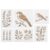 C’eitura Christmas Painting Stencils Set Reusable PET Garden Holiday
