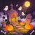C’eitura Halloween Square Drill Diamond Art Painting Kit DIY Canvas Art