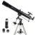 Celestron – PowerSeeker 80EQ Telescope – Manual German Equatorial Telescope for Beginners – Compact and Portable – Bonus Astronomy Software Package – 80mm Aperture