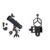 Celestron 31045 AstroMaster 130 EQ Reflector Telescope with Basic Smartphone Adapter 1.25″ Capture Your Discoveries