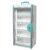 Cell Phone Storage Locker Cabinet with Lock, Metal Mobile Phone Organizer