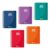 Centauro – Academic Diary 2025/2026 A5 Day to View 5 Assorted Colours Sheet 70g Spanish Hard Cover Spiral Bound PVC with Special Sheets for Students and Stickers FSC 21 x