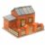 Ceramic Build Model Kit, Garden House (with Light)