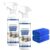 Ceramic Coating Spray for Stainless Steel, Metal & Appliances – Waterproof, Protective Layer with High Gloss Finish, Anti-Smudge Mirror & Glass Cleaner Spray (2Set)