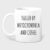 Ceramic Coffee Mug 11oz Fueled by Mitochondria And Coffee Biology Science Teacher Steminist Humor Beverage Cup For Educator Lab Desk Daily Coffee Tea
