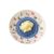 Ceramic Garlic Grater Plate Bowl Tomato Dish Round Porcelain Grater Plate