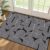 CERYUEE 2’X3′ Black and White Rug Abstract Rugs Soft Non Slip Art Deco Rug