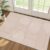 CERYUEE 2’X3′ Washable Rugs for Kids Room Orange Area Rug Boho Rainbow Rug