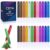 ceya 24 Pcs Glitter Glue Stick Set,12 Color Each 10ml Washable Glue Pens