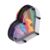 CFTGIW Pin Art Board 3D Three Dimensional Heart Shaped Clone Hand Model Needle Painting Handprint Decoration Needle to Impressive Pin Art BoardPin ToysPin ToyDesk