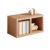 cfycfy987 Bookshelf Desk Shelf Organizer Wooden Small Bookshelf Display Stand for Office Decor Bedroom