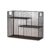 cfycfy987 Bookshelf Desktop Industrial Style Iron Bookshelf Large Capacity Multipurpose Home Organizer Rack Bedroom