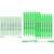 Cgerma Chisel Tip Green Highlighter Bright Colors, Quickly Drying