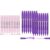 Cgerma Purple Chisel Tip Highlighter Pack, Quickly Drying