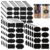 Chalkboard Labels, 244 Pcs Chalk Labels for Glass Jars