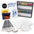 Chalkola 40 Acrylic Paint Set for Adults with 24 Acrylic Paints kit (22ml), 10 Painting Brushes, 5 Canvas for Painting (8×10) & 1 Palette
