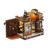Chanbrix City Retro Coffee Shop Building Set with Light for Adult