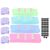 Changor Children Balance Beam Stepping Stones Set with NonSlip Pads for Balance Training Fun Playtime Activities, Plastic Design, 8 Pieces