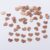 Changor Wooden Love Heart Decoration, 100 Pieces (Groom/Bride)