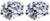 Charles Leonard Creative Arts Wiggle Eyes, Round, Assorted Sizes, Black, 100/Bag (64500) (Pack of 2)