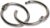 Charles Leonard Loose Leaf Rings with Snap Closure, Nickel Plated, 0.75 Inch Diameter, Silver, (R19) (Pack of 700)