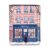 Charming Pink Bookstore Graphic Book Sleeve with Front Pocket 11.8″X9″, Waterproof Oxford Protector Case for Hardcover Paperback Journal for Travel Office