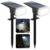 Chasikeo Solar Lights Outdoor Waterproof, 3 Lighting Modes Solar Spot Lights Outdoor, LED Solar Spotlights, Ultra Bright Dusk-to-Dawn Uplights for Garden, Landscape, Yard, Pathway, IP65, Auto On/Off