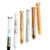 ChayWillow 6 Pcs 3D Animal Retractable Dual Color Erasable Gel Pens 0.5mm
