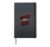 Check Me Out Librarian Book Lover Library Card Quote Hardcover Journal, Black