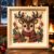 Cheerdox 5D Christmas Pearl Diamond Painting Kit with Frame, Special‑Shape Gem Diamond Art for Adults, DIY Holiday Tabletop Display Art, Handmade Seasonal Gift (Pearl D, 10in)