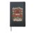 Cheerful partner of a firefighter spouse Hardcover Journal, Black