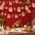 Cheerland Winter Party Decorations Gingerbread Man Banner Merry Garland Hanging for Birthday Baby Shower Xmas Decor Classroom Photo Backdrop Holiday Decor New Year Christmas Party Supplies