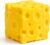 Cheese Cube Squishy Fidget Toy, 7cm Soft Squeeze Sensory Stress Relief Gift,Super Stretchy Squishy Sensory Toy, Anxiety & Stress Relief Squeeze Ball for Teens Adults, Desk Decor Party Favor