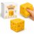 Cheese Squishy Toy, Soft Slow Rising Original Sensory Food Squishy Fidget Toy, Cute Squeeze Toy for Adults, Portable Fidget for Office Home Travel