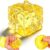 Cheese Squishy,Yellow Stress Balls for Adults & Kids, Slow Rising Food Honey Cheese Cube Squishy Toys, Fidget Toy for Party Favors,Christmas Bag Stuffer