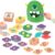 CHEFAN Alphabet Learning Toy,The Alphabet Monster,Letter Recognition Matching Game,Montessori Preschool Toys,ABC Learning Toys for Kids Ages 3, 4, 5, 6