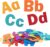 CHEFAN Felt Letters Alphabet for Kids, Precut Story Pieces, 104 ABC Upper & Lowercase Letters for Preschool & Homeschool Learning(2 Sets of Upper&Lowercase Letters)