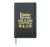Chemistry Biology Physics Science Girl Hardcover Journal, Black