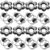 CHENGU 16 Pcs Fidget Toys Adults, Bike Chain Fidget,Black