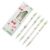 Cherries Plastic Automatic Mechanical Pencil, 4Pieces 0.5mm Break Resistant Draft Pen with Ergonomic Grip, Aesthetic Office School Stationary Supplies for Drawing Note Taking