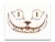 Cheshire Cat Pumpkin Stencil – Reusable Color, Draw, Paint Custom Stencil Art (7×5)