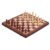 Chess 2 in 1 Magnetic Wooden Chess and Checkers Set Foldable for Adults & Kids Travel Chess Set