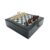 Chess 4-in-1 Portable Wooden Chess Set Family Outdoor Entertainment Board Game for Parties Offices New Year Gifts