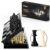 Chess Armory Magnetic 9.5 Inches Travel Chess Set – Folding Board with Storage Box & 2 Extra Queen.