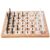Chess Card Playing Folding Chess Set Educational Toy Portable Travel Board Game for Men Women