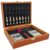 Chess Chess Set Foldable Wooden Chess for Travel Board Games Set for Kids and Adults, Chesses, Dominos Cards