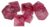 Chessex CHX27524 Dice-Ghostly Glow 7Pc Set, Pink/Silver, Large (18mm – 25mm)