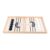 Chess Fast Sling Puck Game Fast Action Wooden Air Hockey Board Games for Adults, Family Night or Friends Party