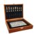 Chess Foldable Wooden Chess Set 2 in 1 for Travel Board Games Set Chess Dominoes Divination