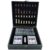 Chess Folding Portable Chess Set Wooden Chess Include Poker Card Dice Set, for Family Board Games